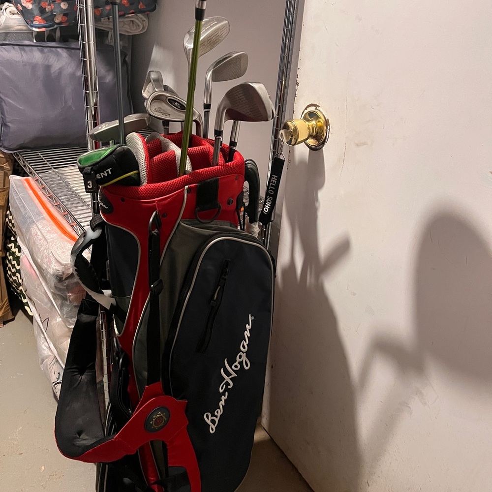 Hogan Golf Clubs Set and Bag